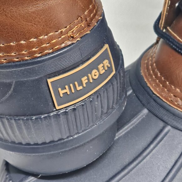 Tommy Hill figures men's Colins 2 waterproof brown Blue duck boots men size 11 - Picture 7 of 7